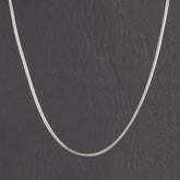 Mens Silver Neck Chain 3mm